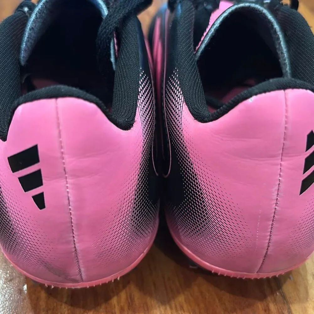 Adidas Goletto Kids Soccer Cleats Black Pink Youth Size 2